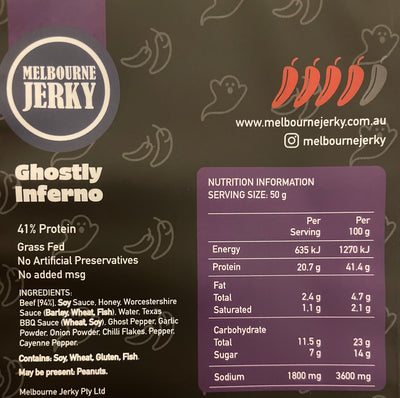 Ghostly Inferno Jerky